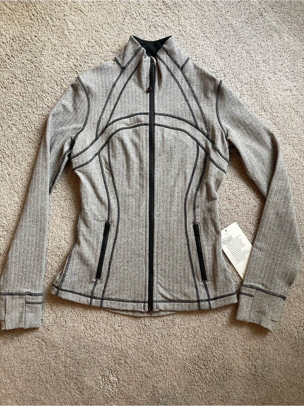 Lululemon Define Jacket Herringbone